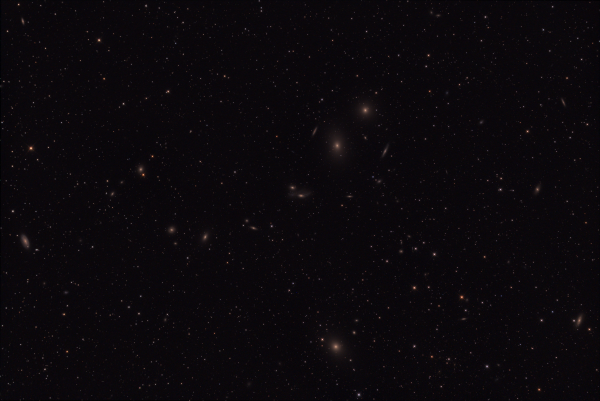 Markarian's Chain and M 87 - Astrophotography