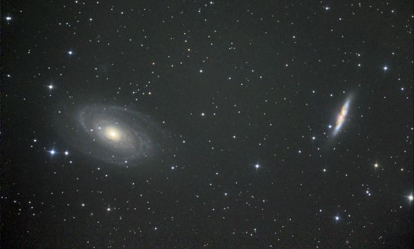 Galaxies M 81 and M 82 - Astrophotography
