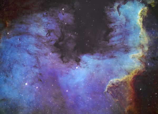 NGC 7000. The North America Nebula - Astrophotography