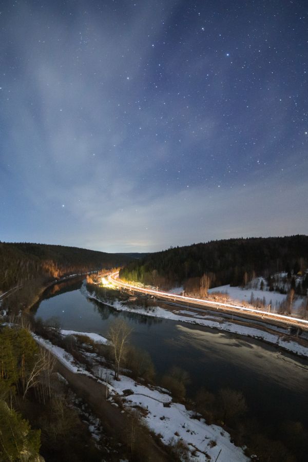 Yermak Stone on the Sylva - Astrophotography