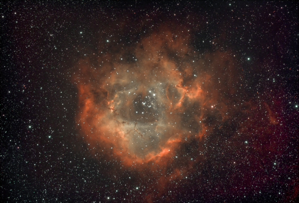 The Rosette Nebula. NGC 2244. - Astrophotography