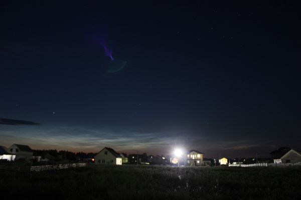 Noctilucent clouds - Astrophotography
