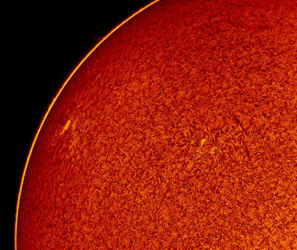 2018.05.09 Sun AR2709 H-Alpha - Astrophotography