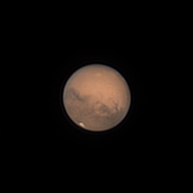 Animation of Mars rotation - 12.10.20 - Astrophotography