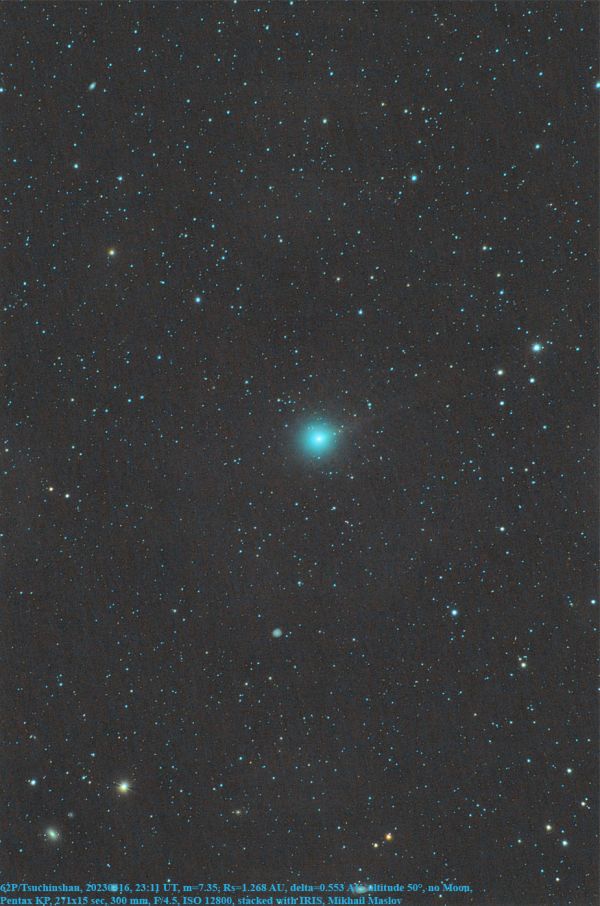 62P/Tsuchinshan - Astrophotography
