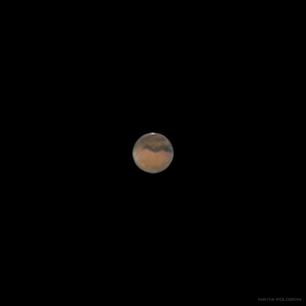 Mars on October 11 - Astrophotography