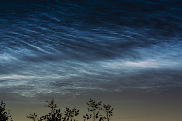 Noctilucent clouds - Astrophotography