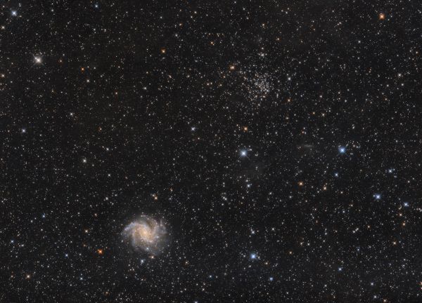NGC 6939, NGC 6946 - Astrophotography