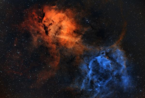 Sh2-132 The Lion Nebula - Astrophotography