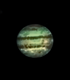 Summer shot of Jupiter. Continuing the processing. - Astrophotography
