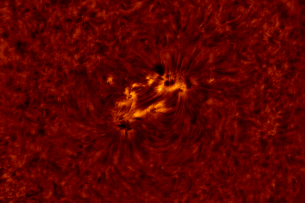 2020.10.26 Sun AR12778 H-Alpha (color) - Astrophotography