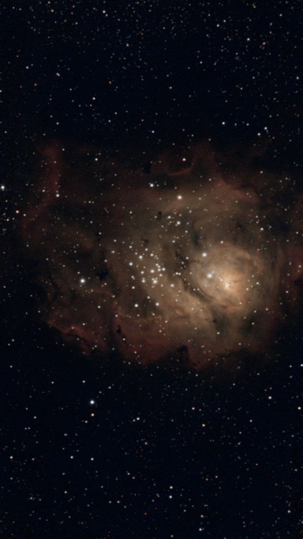 M8 (Lagoon Nebula) - Astrophotography