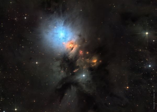 NGC 1333 in LRGB filters - Astrophotography