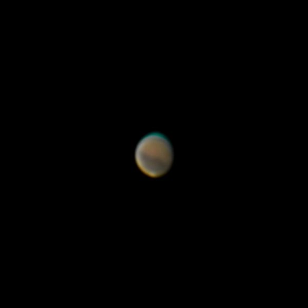 Mars, August 30, 2020 - Astrophotography