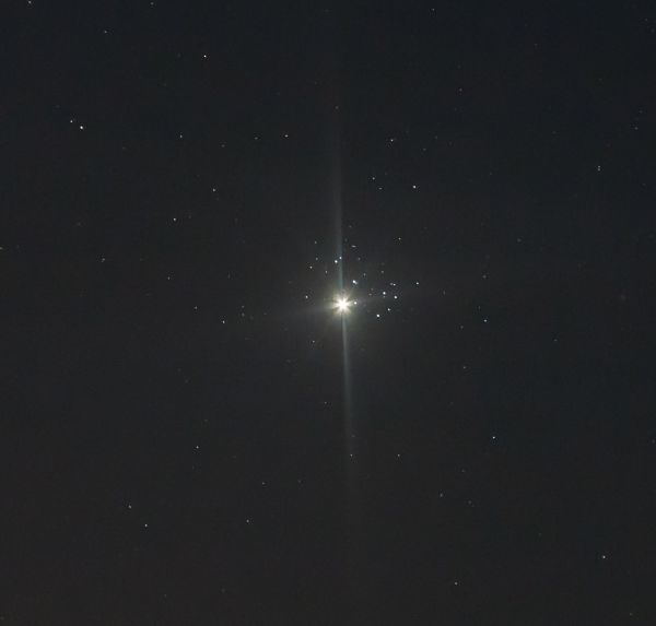 Conjunction of Venus and the Pleiades 2 - Astrophotography