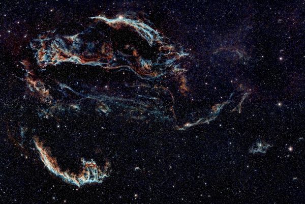 Cygnus Loop. Mosaic 2x2 - Astrophotography