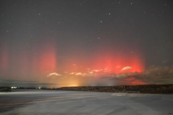 Aurora on New Year's Eve - Astrophotography