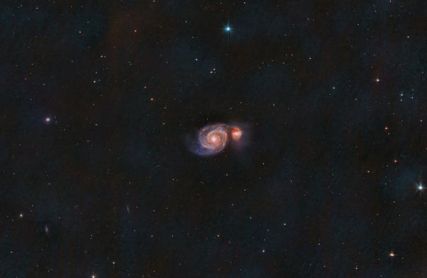 M51 - Whirlpool Galaxy - Chuck Novice - Astrophotography