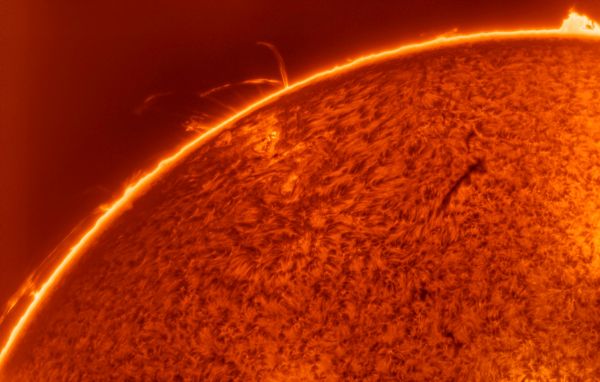 Active Region 3030 on approach 10.06.2022 - Astrophotography