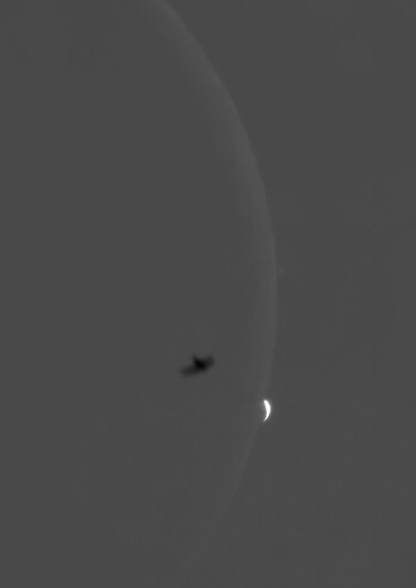 Occultation of Venus by the Moon - Astrophotography