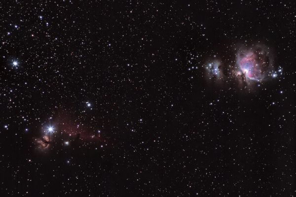 Part of the Orion Cloud M42/M43/NGC 1977/NGC 2024/IC 434 - Astrophotography