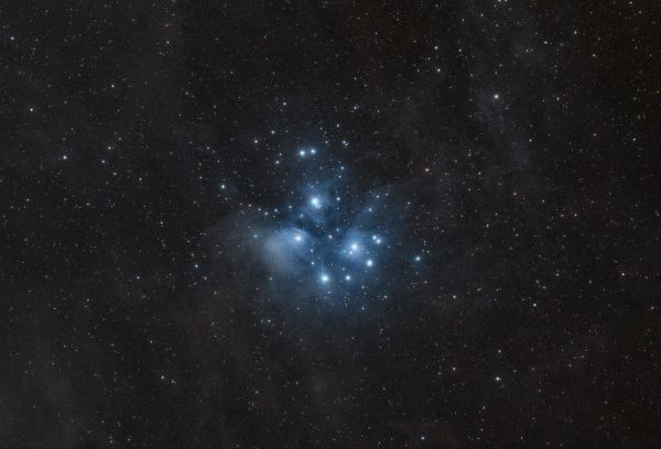 M45 Pleiades (7 sisters, Subaru, etc.) - Astrophotography