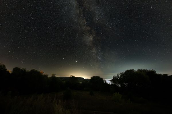 The Milky Way over the Oka River - Astrophotography