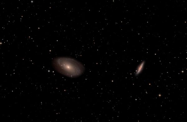 Bode's Galaxy NGC 3031 & Cigar Galaxy NGC 3034 - Astrophotography
