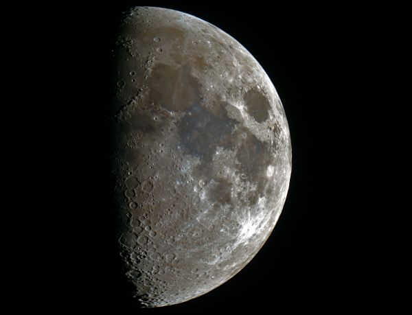 The Moon in color. - Astrophotography