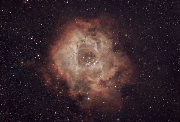 NGC2237 Nebulosa Rosetta (Rosette Nebula - Astrophotography