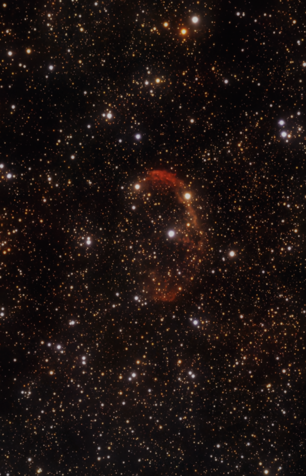 Emission nebula NGC 6888 