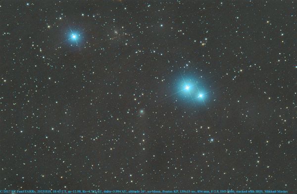 C/2017 K2 PanSTARRs - Astrophotography