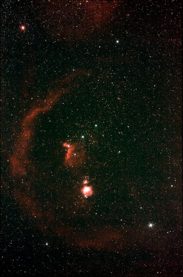 Nebulae in the constellation Orion - Astrophotography