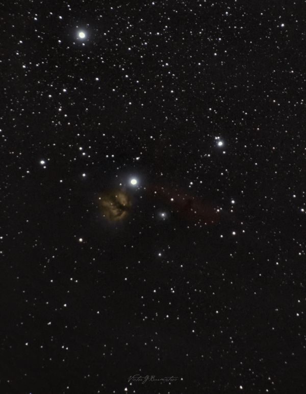 The Flame and the Horsehead - Astrophotography