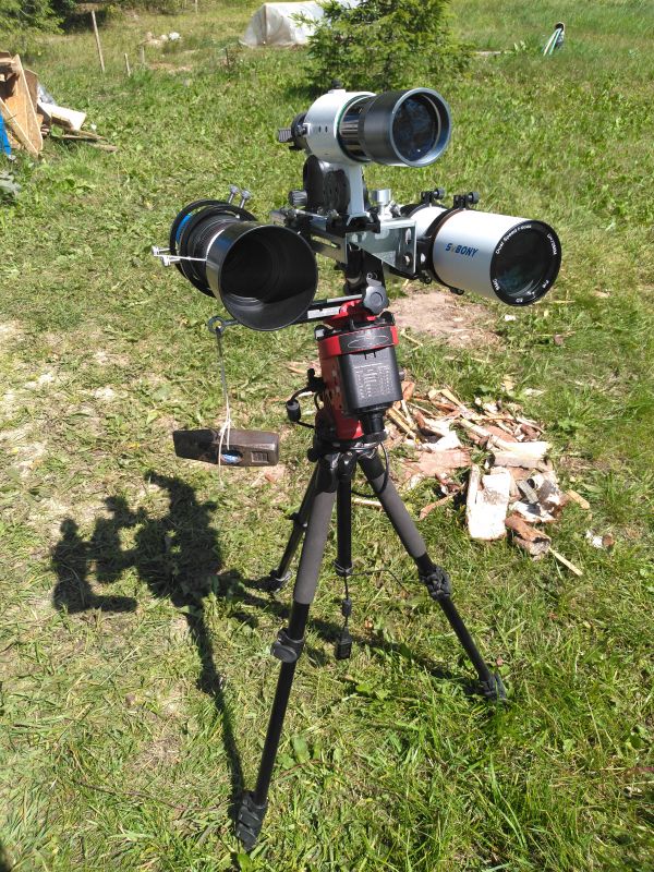 Suitcase setup - Astrophotography