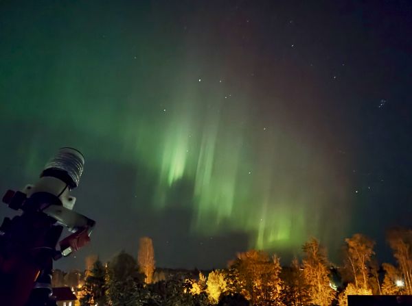 Northern Lights, Toksovo, Leningrad Oblast - Astrophotography
