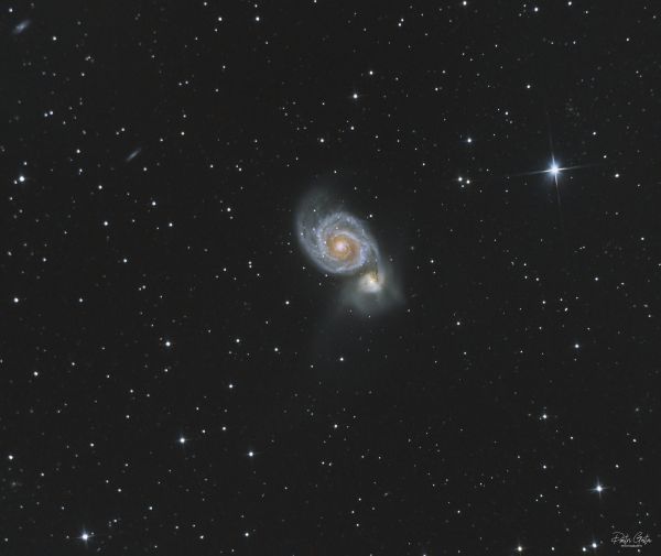 M51 Whirlpool galaxy - Astrophotography