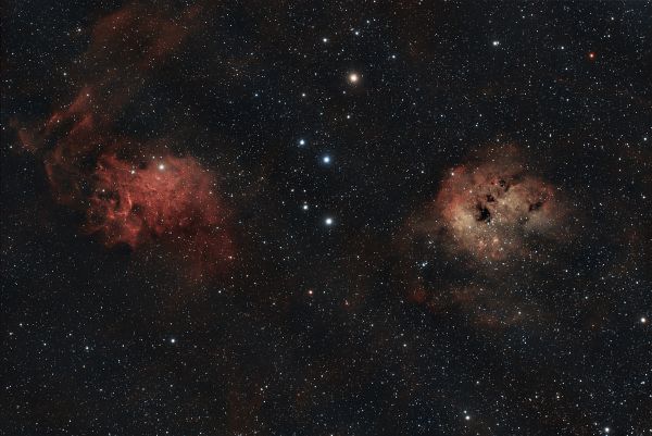IC405, IC410 Flaming Star & Tadpoles - Astrophotography