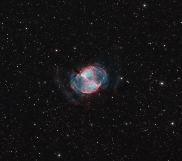 The Dumbbell Nebula (Messier 27,NGC 6853) - Astrophotography