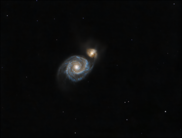 Galaxy M51 - Astrophotography