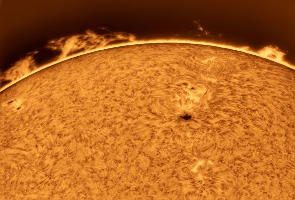 Active Region 3053, July 7, 2022 - Astrophotography