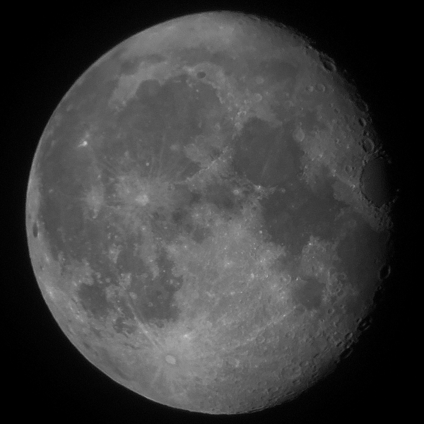 Waning Gibbous - Astrophotography
