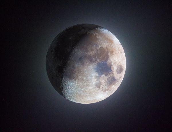 Moon HDR - Astrophotography