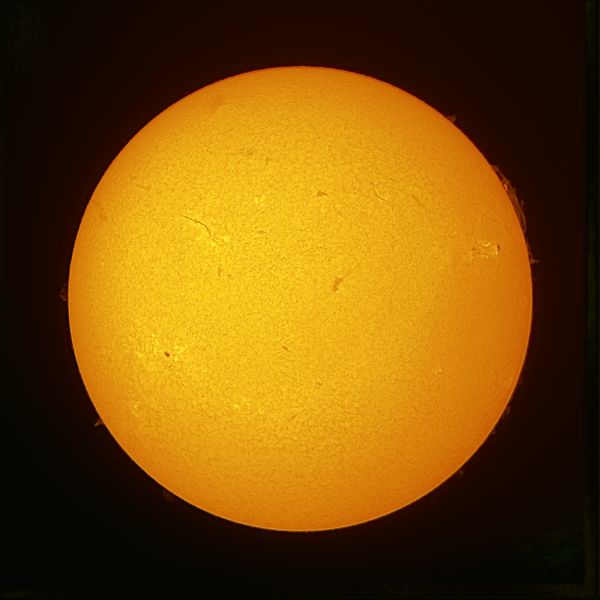 Sun from June 24, 2022 - Astrophotography