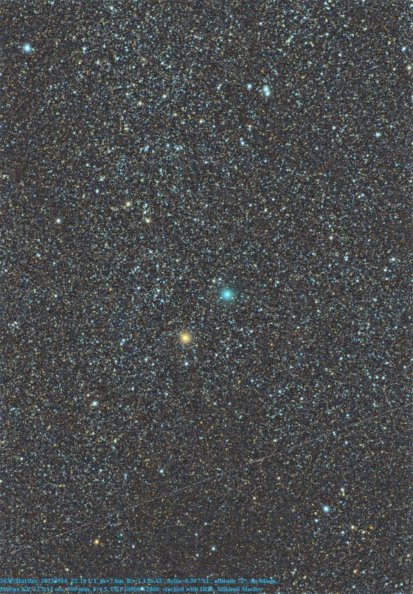 103P/Hartley 2 - Astrophotography