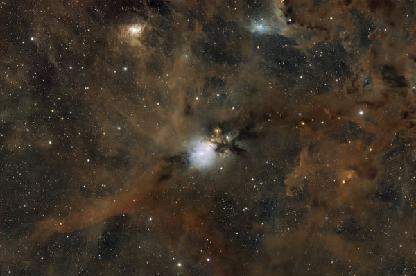 NGC 1333 is a reflection nebula in the constellation Perseus. - Astrophotography