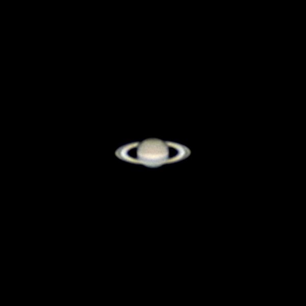Planet Saturn on August 9 - Astrophotography