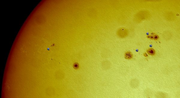 Sun on April 23 - Astrophotography
