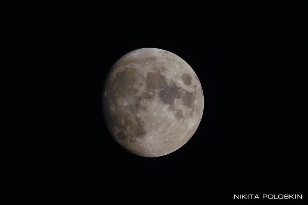 The Moon on August 30 - Astrophotography