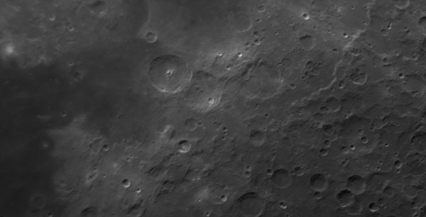 Craters Cyril, Theophilus, and Catherine - Astrophotography